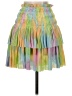 Current Air 100% Polyester Tie-dye Green Casual Skirt Size XS - photo 2
