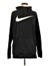 Nike 100% Polyester Black Pullover Hoodie Size L - photo 1