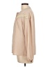 Unbranded 100% Polyester Tan Long Sleeve Blouse Size L - photo 5