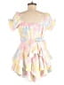 Shein 100% Polyester Tie-dye Pink Romper Size 8 - 10 - photo 2
