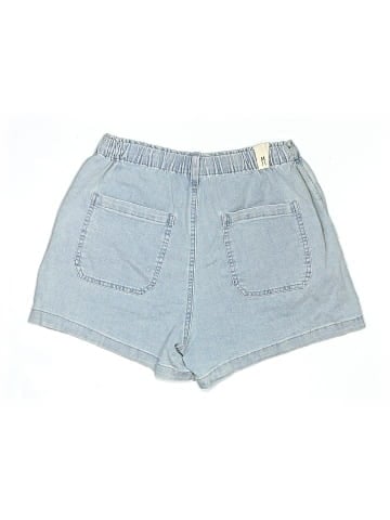 Cosmic Blue Love Denim Shorts (view 2)