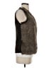 BCX Brown Faux Fur Vest Size S - photo 4