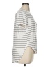 Halogen Stripes Ivory Short Sleeve Turtleneck Size XL - photo 4