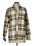 Weatherproof Plaid Tan Long Sleeve Button-Down Shirt Size L - photo 1