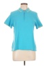 Talbots 100% Cotton Teal Short Sleeve Polo Size L - photo 1