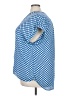 Roz & Ali Blue Short Sleeve Blouse Size 3X - photo 5