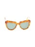 Komono Animal Print Camo Leopard Print Marled Snake Print Brown Sunglasses One size - photo 2