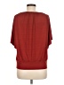 AGB Red Short Sleeve Blouse Size M - photo 2