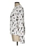 Jaclyn Intimates Print Silver Ivory Pullover Sweater Size L - photo 5