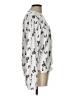 Jaclyn Intimates Print Silver Ivory Pullover Sweater Size L - photo 4