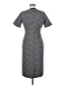W by Worth Polka Dots Gray Casual Dress Size 8 - photo 2