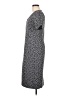 W by Worth Polka Dots Gray Casual Dress Size 8 - photo 5