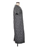 W by Worth Polka Dots Gray Casual Dress Size 8 - photo 4