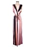 MNG Suit Color Block Pink Jumpsuit Size S - photo 1