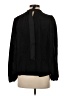 Ann Taylor 100% Polyester Black Long Sleeve Blouse Size S - photo 2