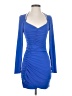 Zara 100% Polyester Blue Cocktail Dress Size XS - photo 1
