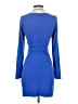 Zara 100% Polyester Blue Cocktail Dress Size XS - photo 2