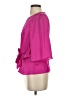 Vince Camuto 100% Polyester Pink Short Sleeve Blouse Size XS - photo 5