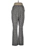 Chico's Print Gray Casual Pants Size M - photo 2