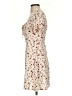 Shein 100% Polyester Floral Ivory Casual Dress Size 5 - photo 5