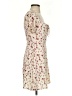 Shein 100% Polyester Floral Ivory Casual Dress Size 5 - photo 4