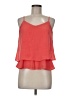 One Clothing 100% Polyester Orange Tank Top Size M - photo 1