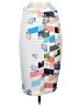 Bar III 100% Polyester Graphic White Casual Skirt Size S - photo 1