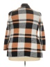 Love Scarlett Plaid Orange Cardigan Size 2X - photo 2