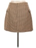 Unbranded 100% Polyester Houndstooth Brown Casual Skirt Size L - photo 2