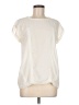 Faith and Joy 100% Polyester Ivory Short Sleeve Blouse Size M - photo 1
