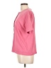 Casual Corner Pink Short Sleeve Henley Size L - photo 5