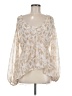 CAbi 100% Polyester Ivory Long Sleeve Blouse Size M - photo 1