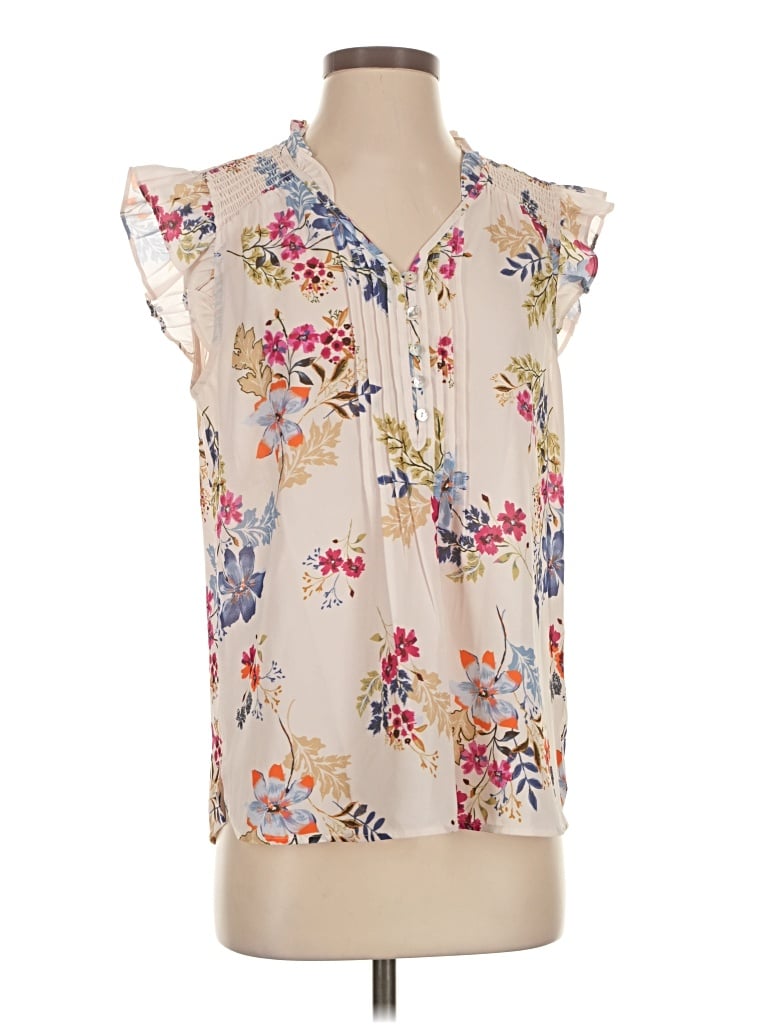 Pre-owned Daniel Rainn Sleeveless T-shirt In White