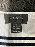 Gracia Graphic Black Cocktail Dress Size M - photo 7