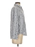 Rails Stripes Silver Long Sleeve Button-Down Shirt Size S - photo 4