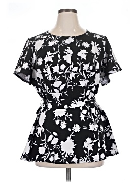 Lane Bryant Short Sleeve Blouse