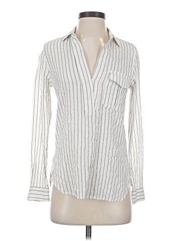 Ganni Long Sleeve Blouse (view 1)
