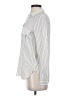 Ganni Stripes Ivory Long Sleeve Blouse Size S - photo 5