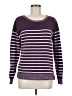 Gap Outlet Stripes Purple Pullover Sweater Size M - photo 1