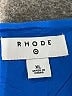 Rhode 100% Polyester Argyle Blue Casual Dress Size XL - photo 7