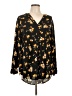 Torrid 100% Rayon Black Long Sleeve Blouse Size Lg Plus (0) - photo 1