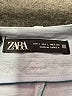 Zara Solid Blue Casual Pants Size L - photo 7