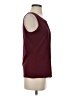 Echo Burgundy Sleeveless Blouse Size S - photo 4