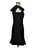 Gianni Bini Solid Black Cocktail Dress Size 4 - photo 4