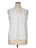 Dana Buchman White Sleeveless Top Size XL - photo 1