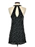 Cope 100% Rayon Stars Black Casual Dress Size XS - photo 2