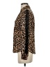 G by GUESS 100% Polyester Animal Print Brown Long Sleeve Blouse Size S - photo 5