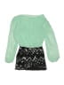 Beautees 100% Polyester Green Dress Size 7 - photo 2