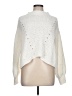 Assorted Brands 100% Polyester White Pullover Sweater Size L - photo 1
