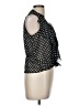 Heart Soul 100% Polyester Black Sleeveless Blouse Size M - photo 4